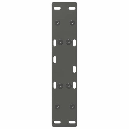 vidaXL Couchtischbeine A-Form 2 Stk. Anthrazit 40x(30-31) cm Stahl