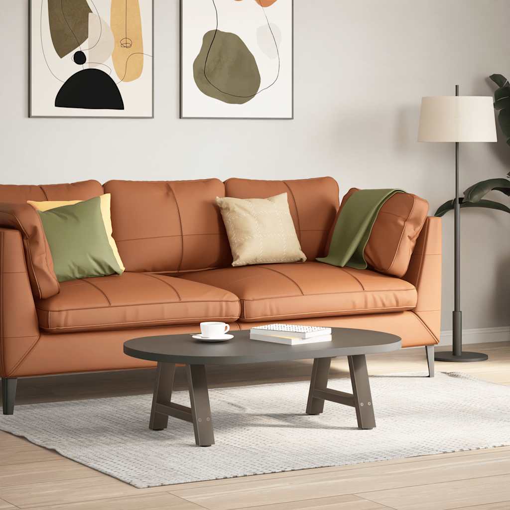 Couchtischbeine A-Form 2 Stk. 40x(30-31) cm Stahl