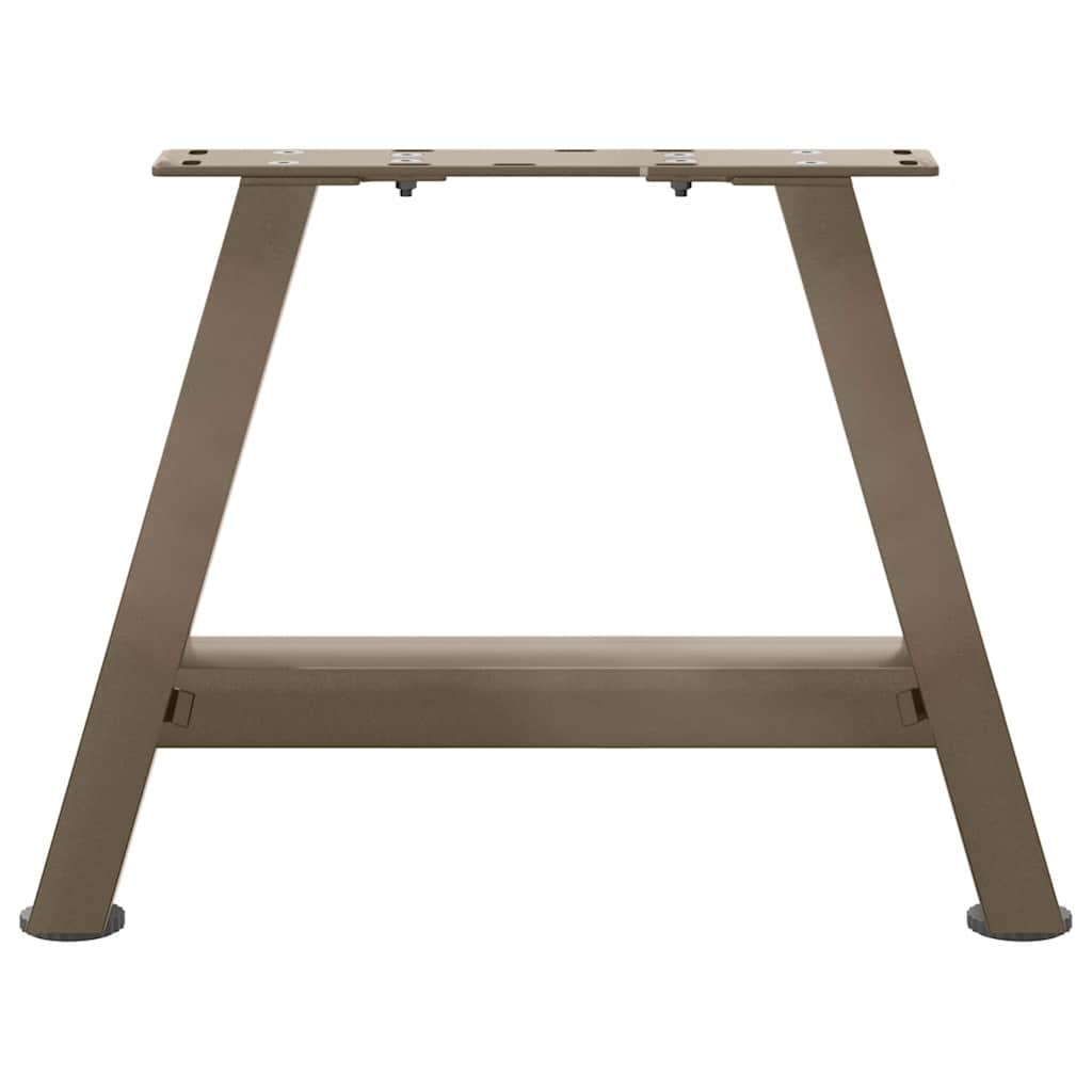 Couchtischbeine A-Form 2 Stk. 40x(30-31) cm Stahl