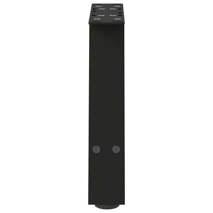 vidaXL Couchtischbeine A-Form 2 Stk. Schwarz 50x(30-31) cm Stahl
