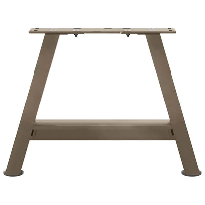 Couchtischbeine A-Form 2 Stk. 50x(30-31) cm Stahl
