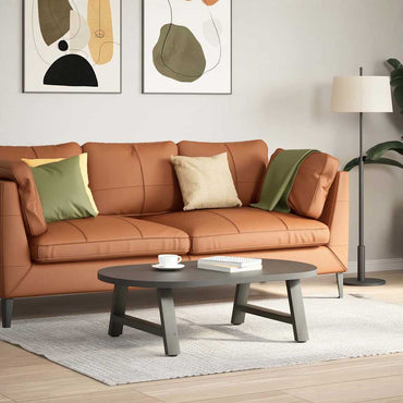 vidaXL Couchtischbeine A-Form 2 Stk. Anthrazit 70x(30-31) cm Stahl