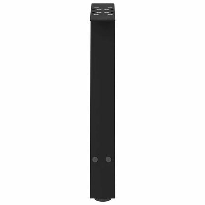 vidaXL Couchtischbeine A-Form 2 Stk. Schwarz 38x(42-43) cm Stahl