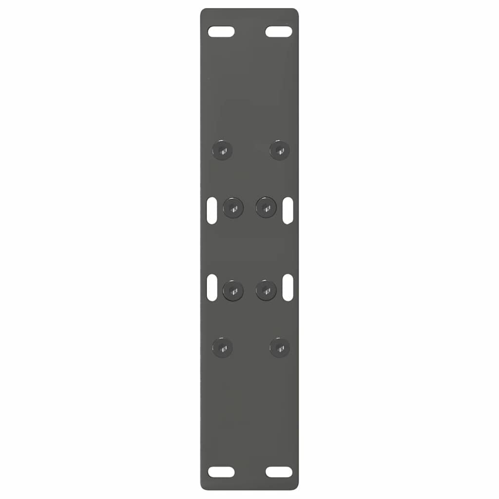 vidaXL Couchtischbeine A-Form 2 Stk. Anthrazit 38x(42-43) cm Stahl
