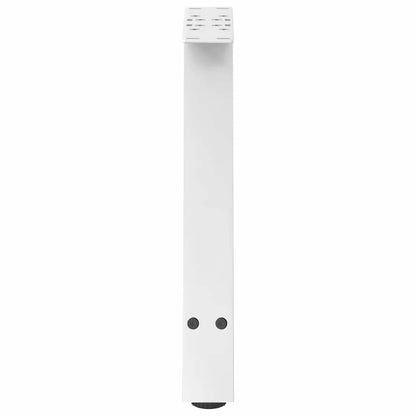 vidaXL Couchtischbeine A-Form 2 Stk. Weiß 50x(42-43) cm Stahl