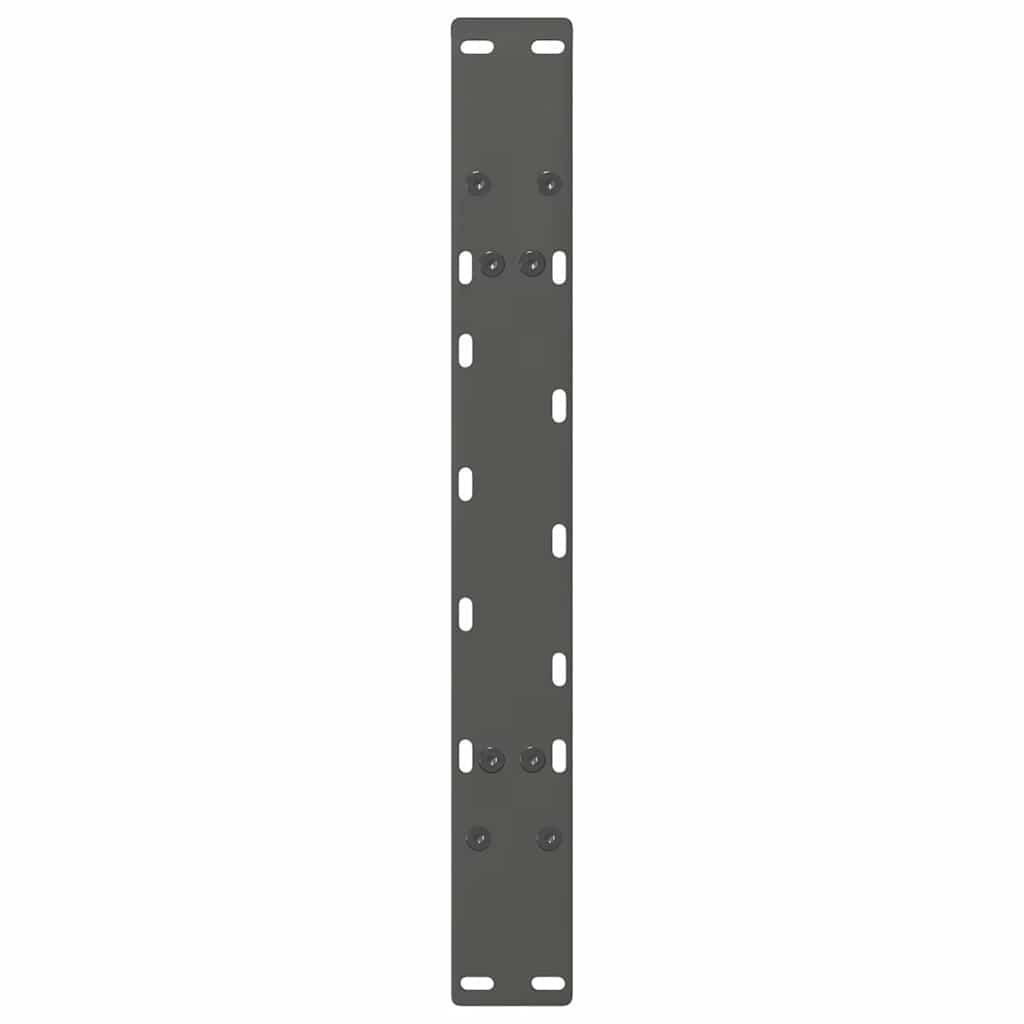 vidaXL Couchtischbeine A-Form 2 Stk. Anthrazit 70x(42-43) cm Stahl