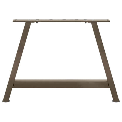 vidaXL Couchtischbeine A-Form 2 Stk. 70x(42-43) cm Stahl