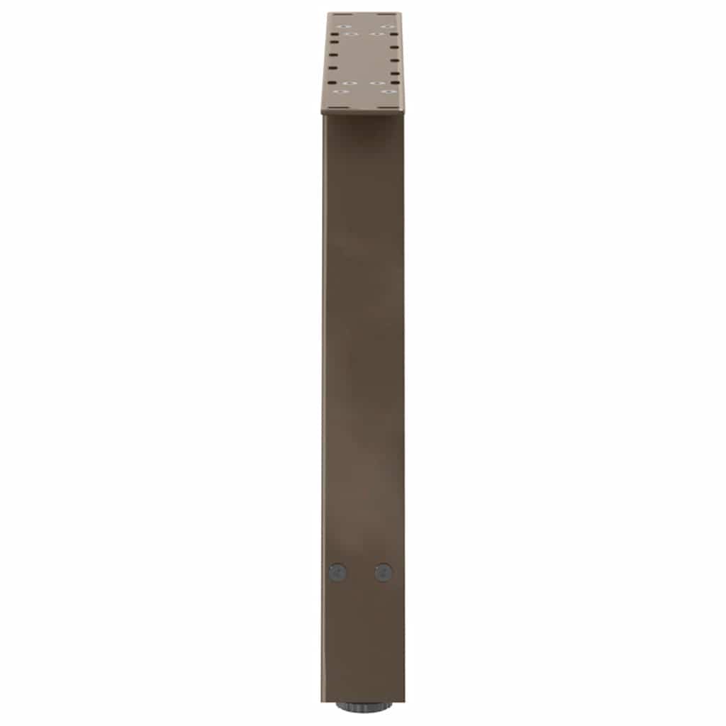 vidaXL Couchtischbeine A-Form 2 Stk. 70x(42-43) cm Stahl