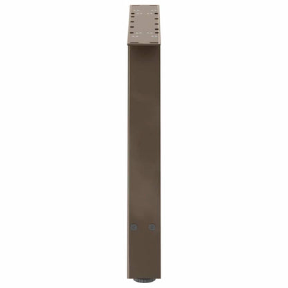 vidaXL Couchtischbeine A-Form 2 Stk. 70x(42-43) cm Stahl