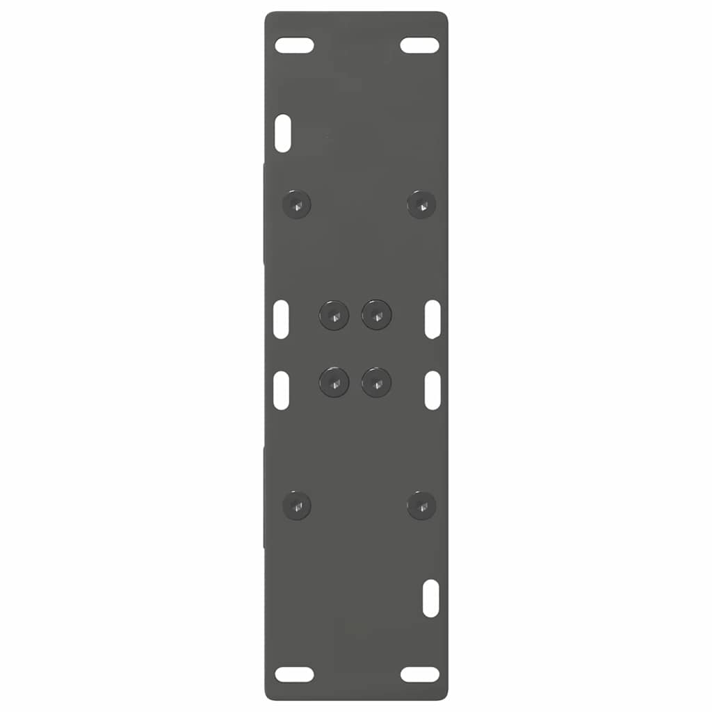Esstischbeine A-Form 2 Stk. Anthrazit 60x(72-73) cm Stahl