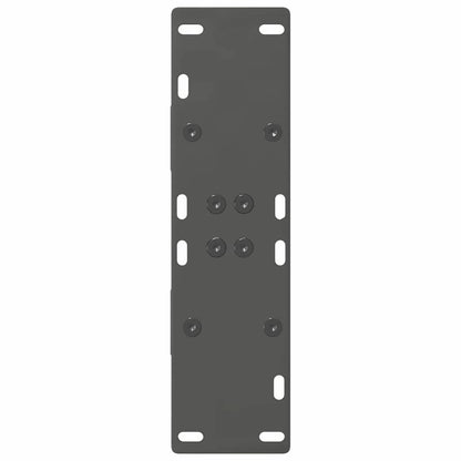 Esstischbeine A-Form 2 Stk. Anthrazit 60x(72-73) cm Stahl