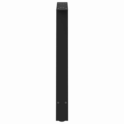 vidaXL Esstischbeine A-Form 2 Stk. Schwarz 70x(72-73) cm Stahl