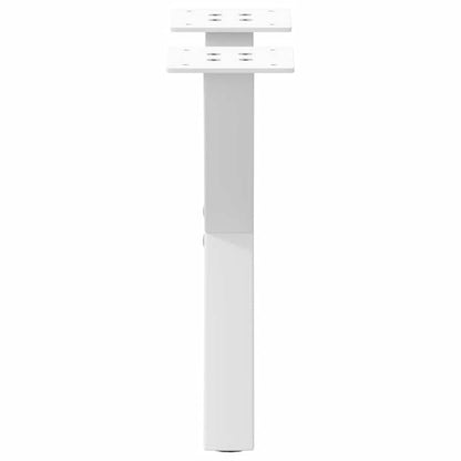 vidaXL Couchtischbeine X-Form 2 Stk. Weiß 37x(30-31) cm Stahl