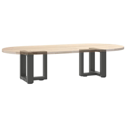 vidaXL Couchtischbeine T-Form 2 Stk. Anthrazit 30x25x(30-31) cm Stahl