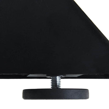 vidaXL Couchtischbein in Spinnenform Schwarz 98x58x(42-43) cm Stahl