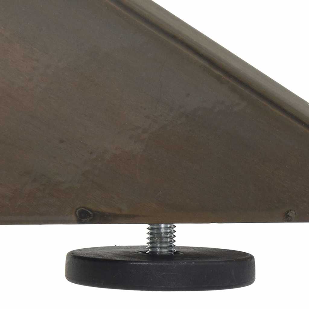 vidaXL Couchtischbein in Spinnenform Naturstahl 98x58x(42-43) cm Stahl