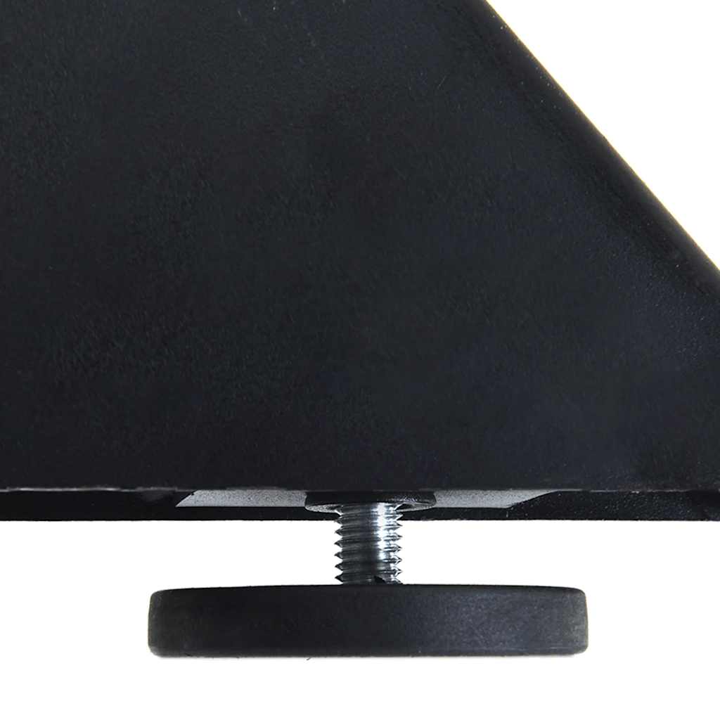 vidaXL Esstischbein in Spinnenform Anthrazit 120x68x(72-73) cm Stahl
