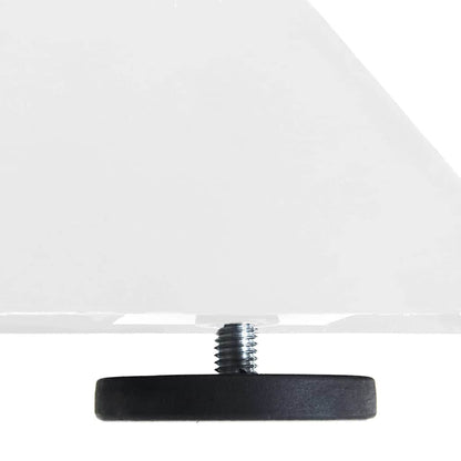 vidaXL Esstischbein in Spinnenform Weiß 85x85x(72-73) cm Stahl