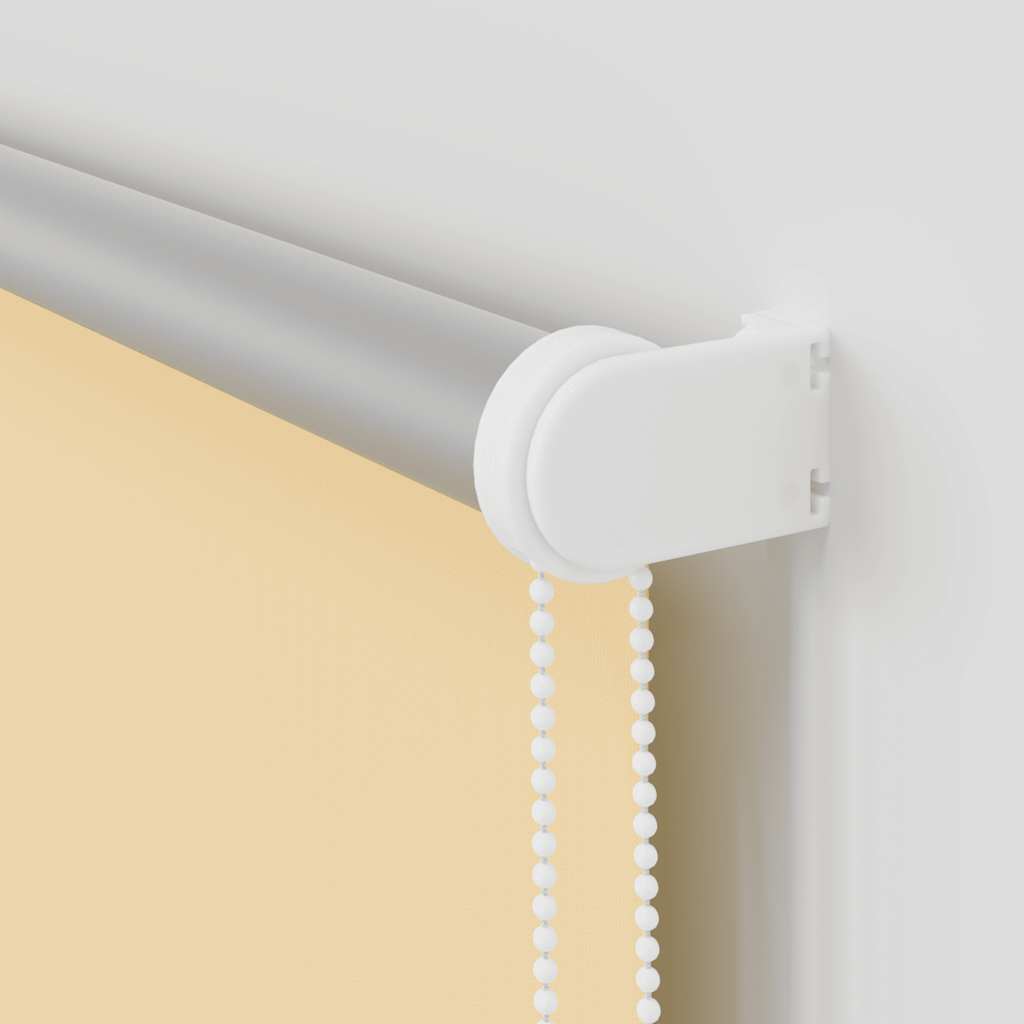 vidaXL Verdunkelungsrollo Beige 135x130 cm Stoffbreite 131,6 cm