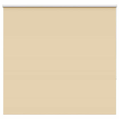 vidaXL Verdunkelungsrollo Beige 145x130 cm Stoffbreite 141,6 cm