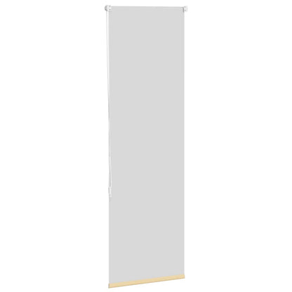 vidaXL Verdunkelungsrollo Beige 45x150cm Stoffbreite 40,7 cm Polyester