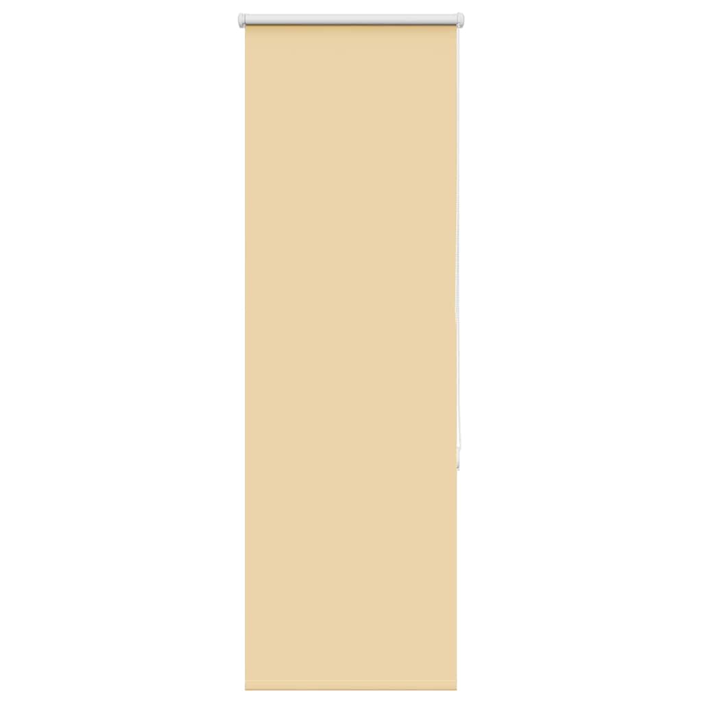vidaXL Verdunkelungsrollo Beige 50x150cm Stoffbreite 45,7 cm Polyester