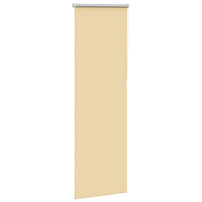 vidaXL Verdunkelungsrollo Beige 55x150cm Stoffbreite 50,7 cm Polyester