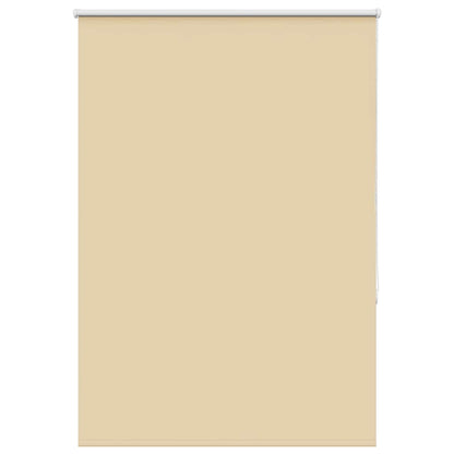 vidaXL Verdunkelungsrollo Beige 95x150cm Stoffbreite 90,7 cm Polyester