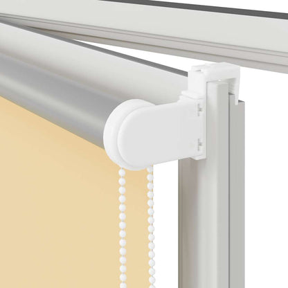 vidaXL Verdunkelungsrollo Beige 130x150 cm Stoffbreite 126,6 cm