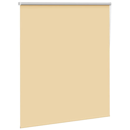 vidaXL Verdunkelungsrollo Beige 130x150 cm Stoffbreite 126,6 cm