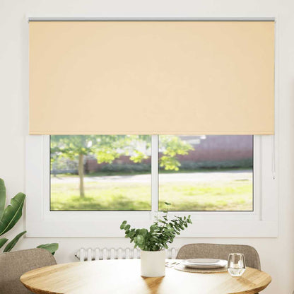 vidaXL Store occultant beige 165x150 cm Largeur du tissu 161,6 cm