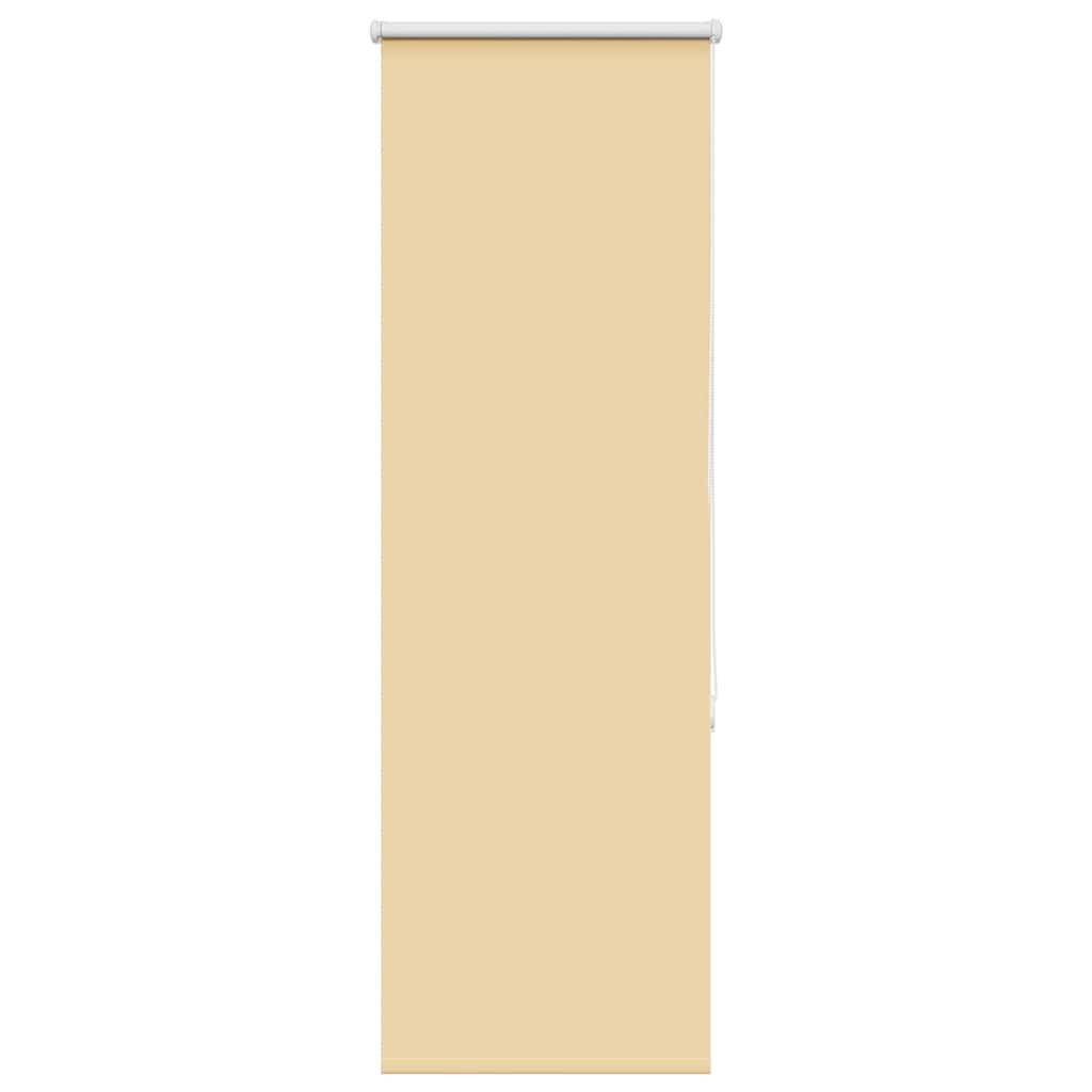 vidaXL Verdunkelungsrollo Beige 40x175cm Stoffbreite 35,7 cm Polyester