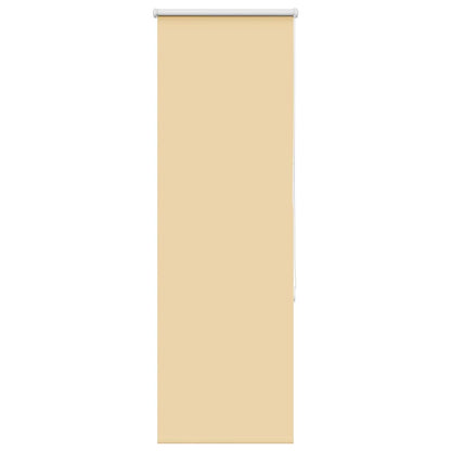 vidaXL Store occultant beige 45x175cm Largeur du tissu 40,7 cm Polyester
