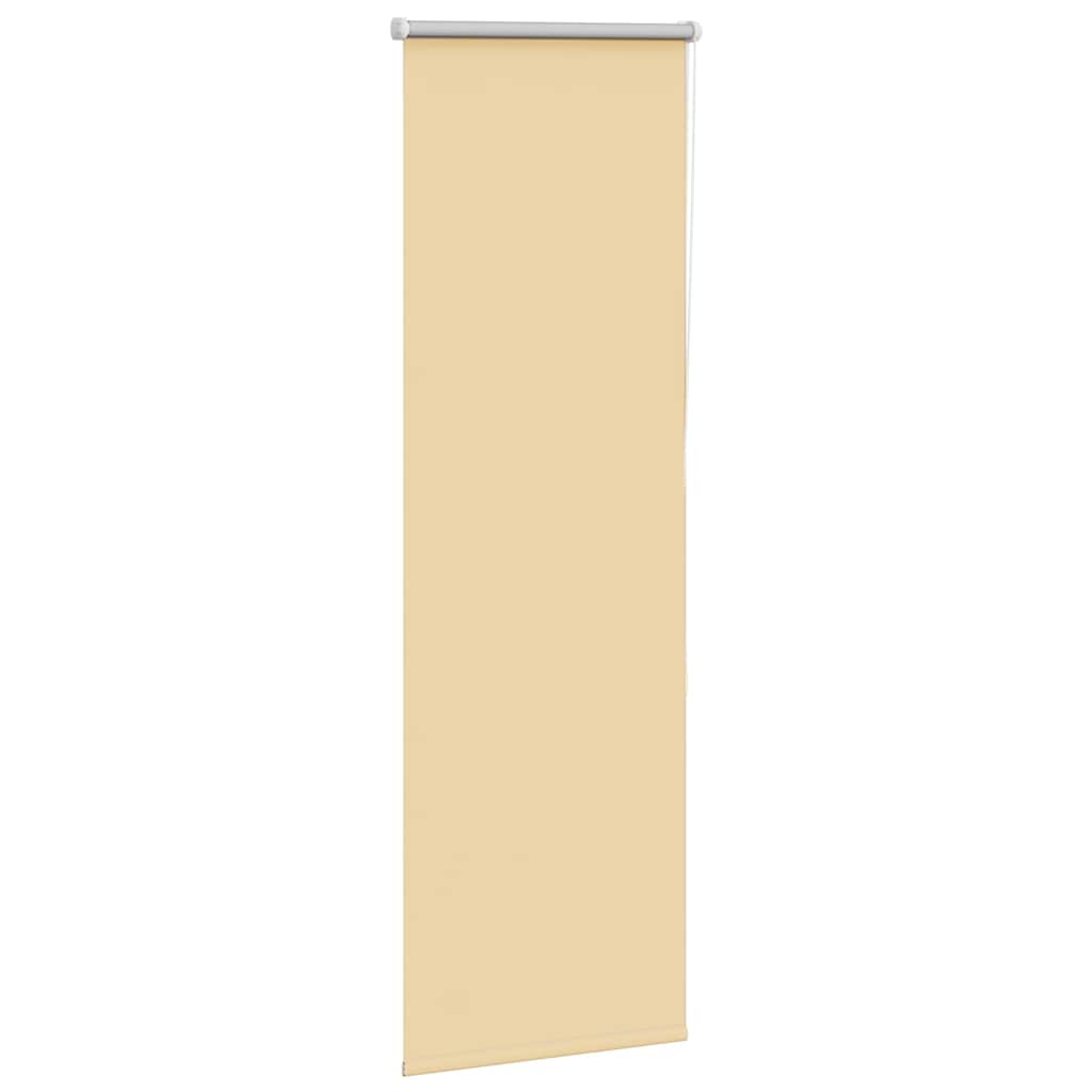 vidaXL Store occultant beige 45x175cm Largeur du tissu 40,7 cm Polyester
