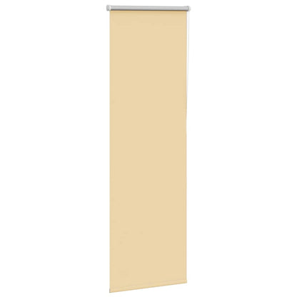 vidaXL Store occultant beige 45x175cm Largeur du tissu 40,7 cm Polyester