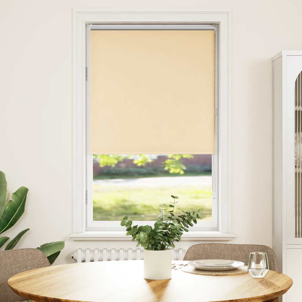 vidaXL Store occultant beige 75x175 cm Largeur du tissu 70,7 cm Polyester