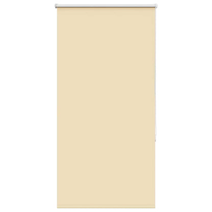 vidaXL Verdunkelungsrollo Beige 85x175cm Stoffbreite 80,7 cm Polyester