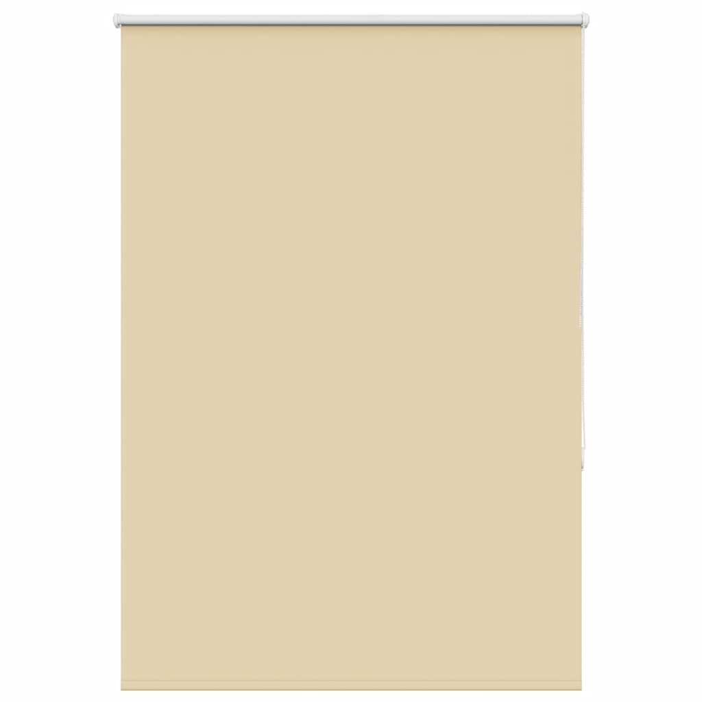 vidaXL Verdunkelungsrollo Beige 95x175cm Stoffbreite 90,7 cm Polyester