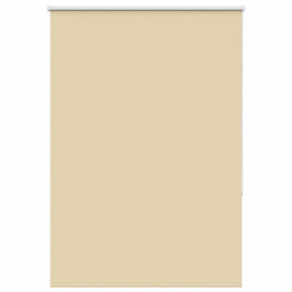 vidaXL Verdunkelungsrollo Beige 95x175cm Stoffbreite 90,7 cm Polyester