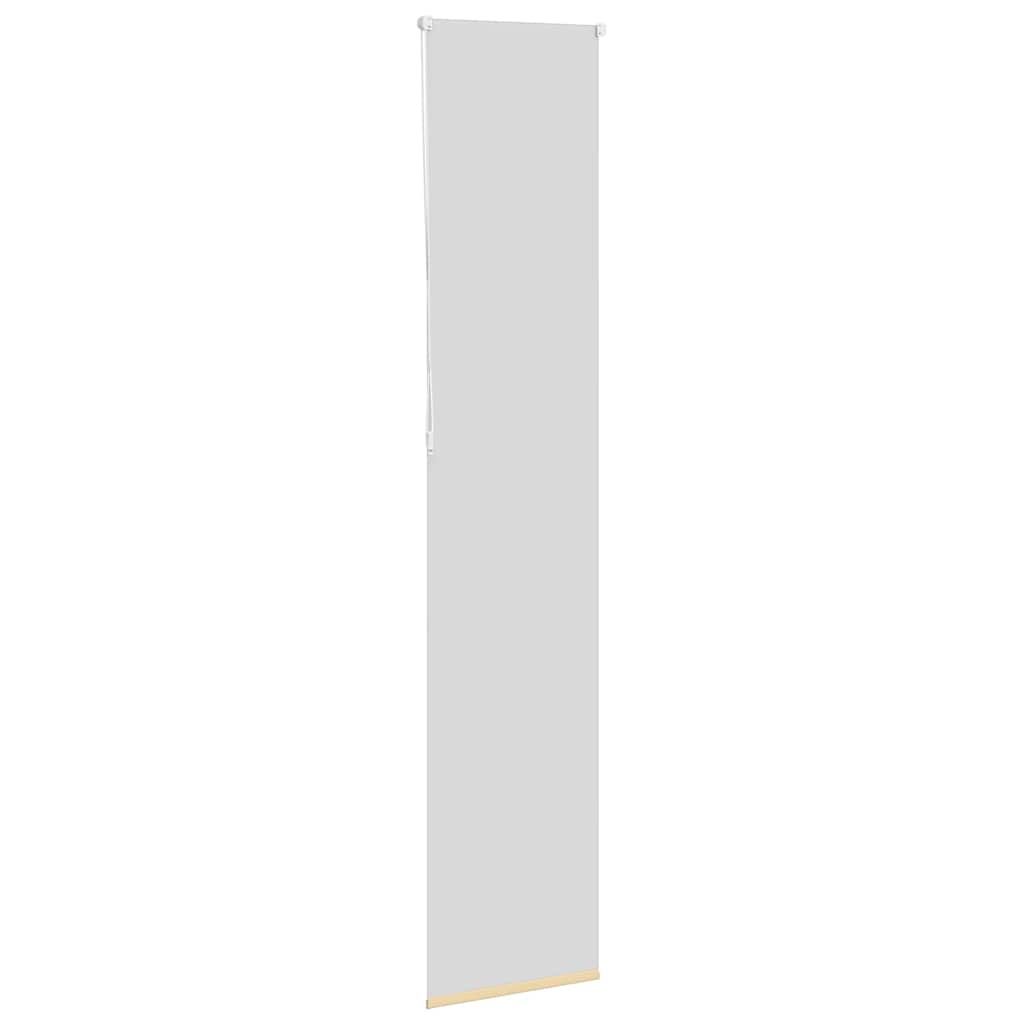 vidaXL Verdunkelungsrollo Beige 50x210cm Stoffbreite 45,7 cm Polyester