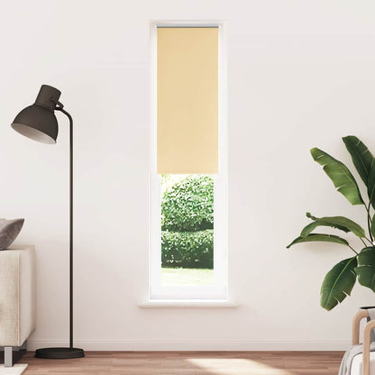 vidaXL Store occultant beige 55x210 cm Largeur du tissu 50,7 cm Polyester