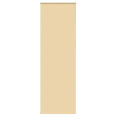 vidaXL Store occultant beige 65x210 cm Largeur du tissu 60,7 cm Polyester