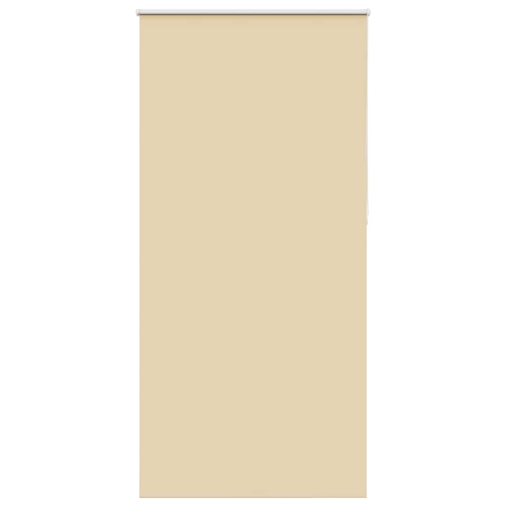 vidaXL Verdunkelungsrollo Beige 100x210cm Stoffbreite 95,7cm Polyester
