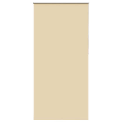 vidaXL Verdunkelungsrollo Beige 100x210cm Stoffbreite 95,7cm Polyester