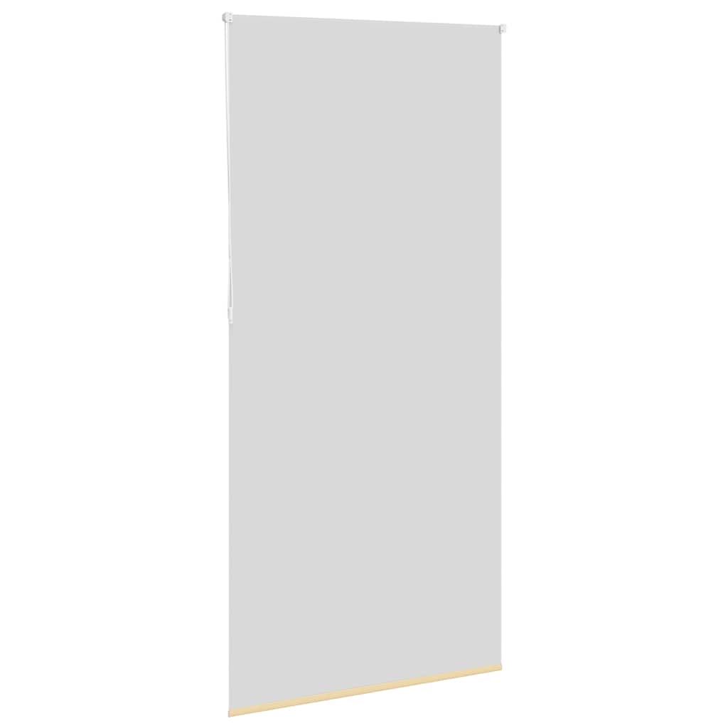 vidaXL Verdunkelungsrollo Beige 105x210 cm Stoffbreite 100,7 cm