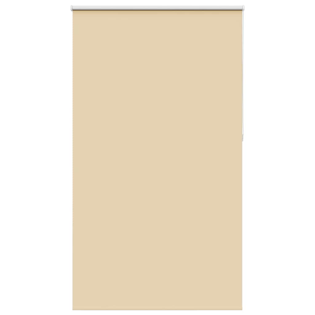 vidaXL Verdunkelungsrollo Beige 130x210 cm Stoffbreite 126,6 cm
