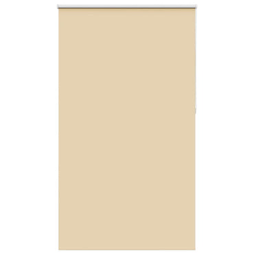vidaXL Verdunkelungsrollo Beige 130x210 cm Stoffbreite 126,6 cm