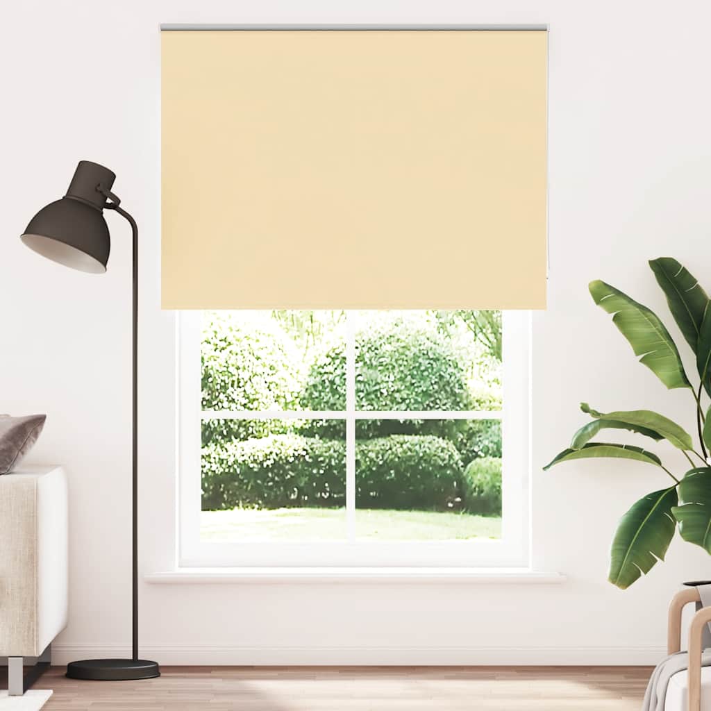 vidaXL Store occultant beige 150x210 cm Largeur du tissu 146,6 cm