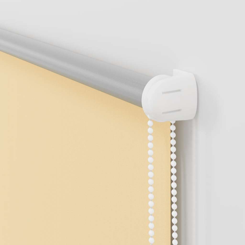 vidaXL Verdunkelungsrollo Beige 40x230cm Stoffbreite 35,7 cm Polyester