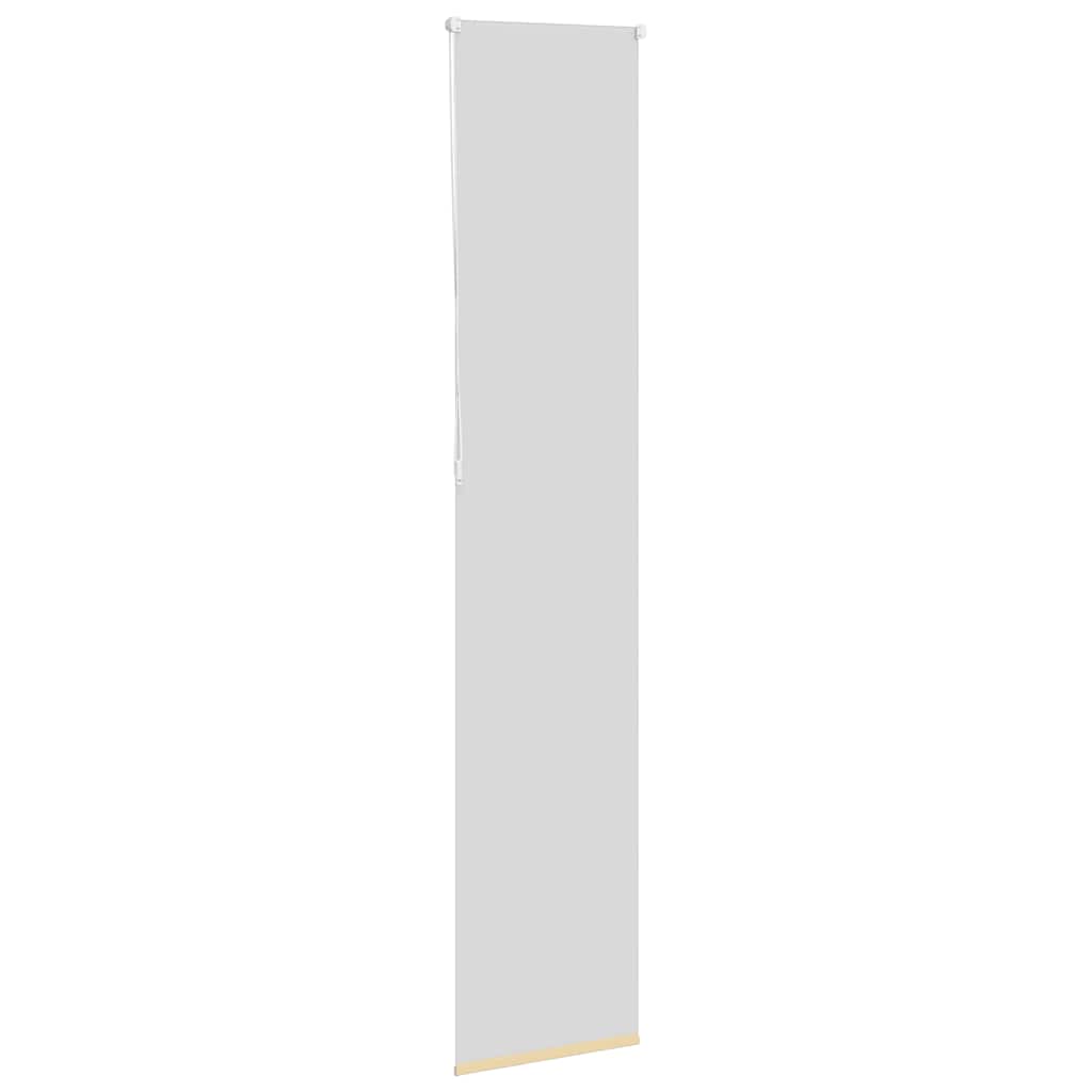 vidaXL Verdunkelungsrollo Beige 50x230cm Stoffbreite 45,7 cm Polyester